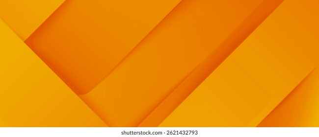 Abstract orange and yellow geometric background. Trendy gradient shapes composition. Vector template minimalist poster, pop art flyer, print