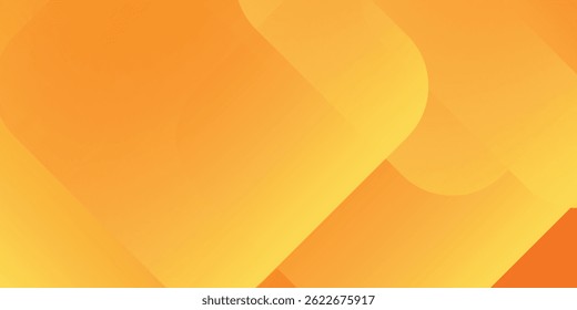 Abstract orange and yellow geometric background. Dynamic shapes composition. Cool background design for posters.Abstract orange and yellow geometric background.  Vector Design