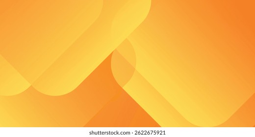 Abstract orange and yellow geometric background. Dynamic shapes composition. Cool background design for posters.Abstract orange and yellow geometric background.  Vector Design