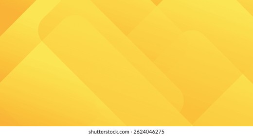 Abstract orange and yellow geometric background. Dynamic shapes background vector eps10