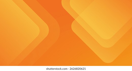 Abstract orange and yellow geometric background. Dynamic shapes composition. Cool background design for posters. Vector illustration eps.10
