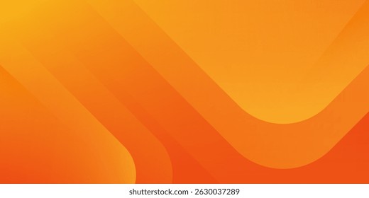 Abstract orange and yellow geometric background. Modern concept for graphic design, background, web design, poster, banner, book, slideshow. Vector illustration