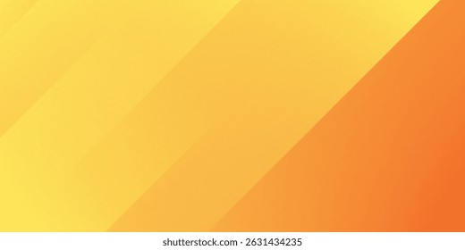 Abstract orange and yellow geometric background. Dynamic shapes composition. Cool background design for posters. Vector illustration