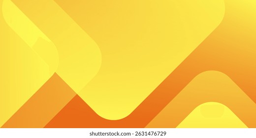 Abstract orange and yellow geometric background. Dynamic shapes composition. Cool background design for posters. Vector illustration