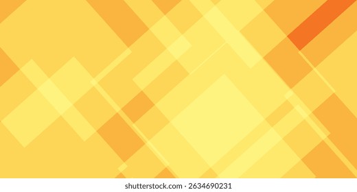 Fondo geométrico naranja y amarillo Abstractas. Composición de Formas dinámicas. Diseño de fondo fresco para carteles. Ilustración vectorial.