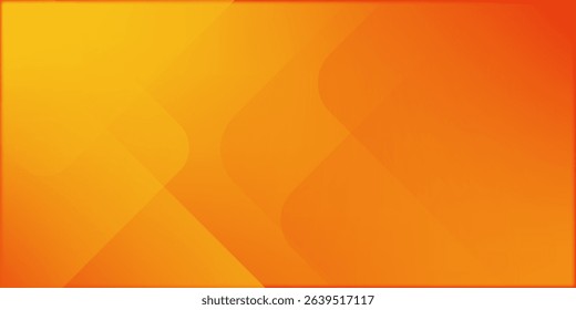 Abstract orange and yellow geometric background. Modern concept for graphic design, background, web design, poster, banner, book, slideshow. Vector illustration