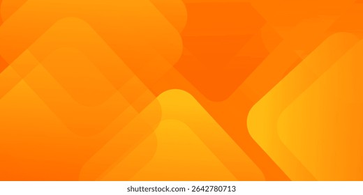 Fundo geométrico laranja e amarelo. Composição de formas dinâmicas. Design de arte legal para cartazes. moderno bom simples bom