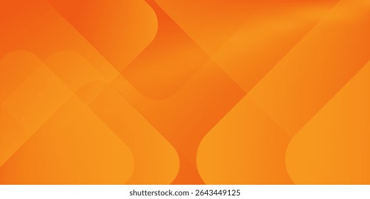 Abstract orange and yellow geometric background. Modern concept for graphic design, background, web design, poster, banner, book, slideshow. Vector illustration
