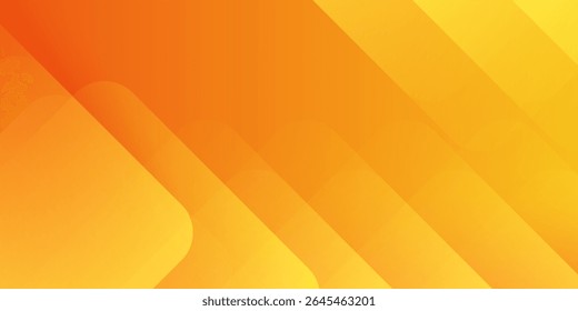 Abstract orange and yellow geometric background. Modern concept for graphic design, background, web design, poster, banner, book, slideshow. Vector illustration