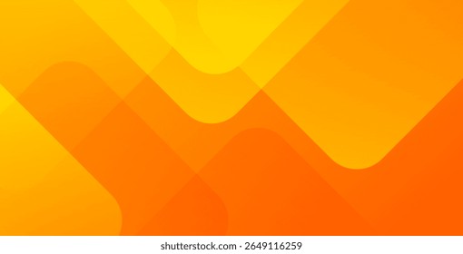 Abstract orange and yellow geometric background with dynamic shapes composition. A cool, modern design perfect for posters, banners, and creative vector illustrations.