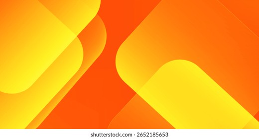 Abstract orange and yellow geometric background. Dynamic shapes composition. Cool background design for posters. Vector illustration eps.10
