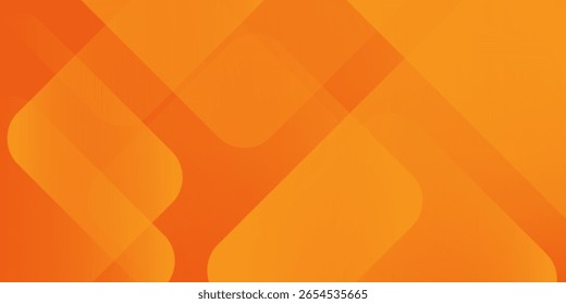 Abstract orange and yellow geometric background. Modern concept for graphic design, background, web design, poster, banner, book, slideshow. Vector illustration