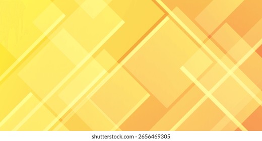 Abstract orange and yellow geometric background. Modern concept for graphic design, background, web design, poster.