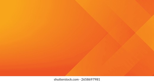 Fundo geométrico laranja e amarelo. Conceito moderno para design gráfico, fundo, web design, cartaz, banner, livro, slideshow. Ilustração vetorial