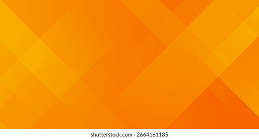 Fondo geométrico naranja y amarillo Abstractas. Composición de Formas dinámicas. Diseño de fondo fresco para carteles. 