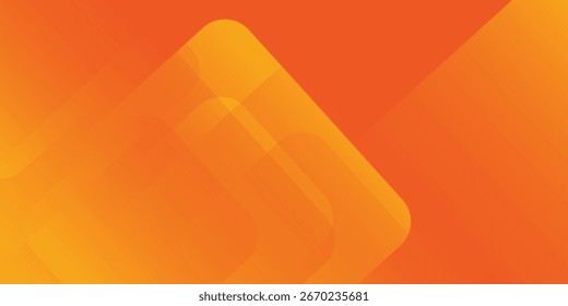 Fundo geométrico laranja e amarelo. Conceito moderno para design gráfico, fundo
