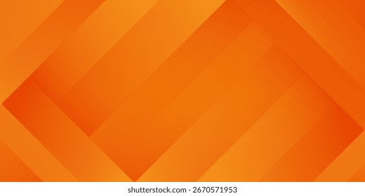 Abstract orange and yellow geometric background. Modern concept for graphic design, background, web design, poster, banner, book, slideshow. Vector illustration