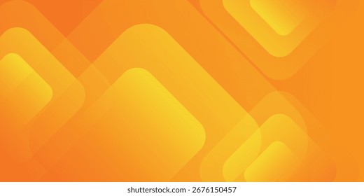 Fundo geométrico laranja e amarelo. Formas dinâmicas composição simples arte moderna agradável 