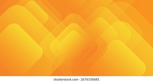 Fundo geométrico laranja e amarelo. Formas dinâmicas composição simples arte moderna bom bom 