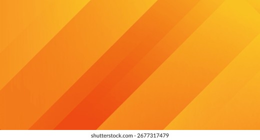 Abstract orange and yellow geometric background. Modern concept for graphic design, background, web design, poster, banner, book, slideshow. Vector illustration