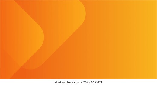 Abstract orange and yellow geometric background. Modern concept for graphic design, background, web design, poster, banner, book, slideshow. Vector illustration