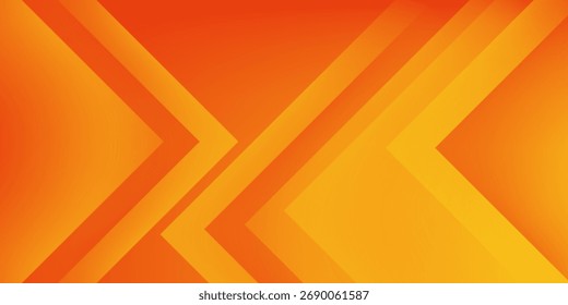 Abstract orange and yellow geometric background. Modern concept for graphic design, background, web design, poster, banner, book, slideshow. Vector illustration
