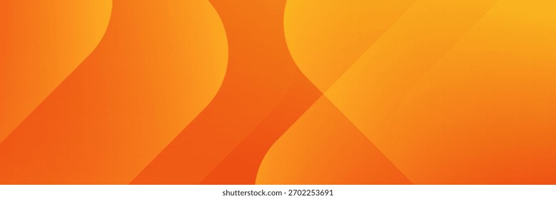 Abstract orange and yellow geometric background. Modern concept for graphic design, background, web design, poster, banner, book, slideshow. Vector illustration