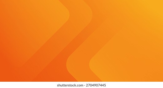 Abstrakter, orangefarbener und gelber geometrischer Hintergrund. Modernes Konzept für Grafikdesign, Hintergrund, Webdesign, Poster, Banner, Buch, Diashow. Vektorgrafik
