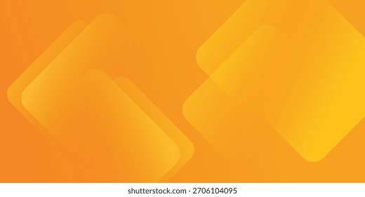 Fondo geométrico naranja y amarillo Abstractas. Composición de Formas dinámicas.
