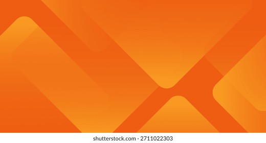 Fundo geométrico laranja e amarelo. Conceito moderno para design gráfico, fundo, web design, cartaz, banner, livro, slideshow. Ilustração vetorial