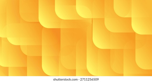 Fondo geométrico naranja y amarillo Abstractas. Composición de Formas dinámicas. Diseño de fondo fresco para carteles. Ilustración vectorial