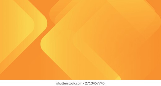 Fondo geométrico naranja y amarillo Abstractas. Composición de Formas dinámicas. Diseño de fondo fresco