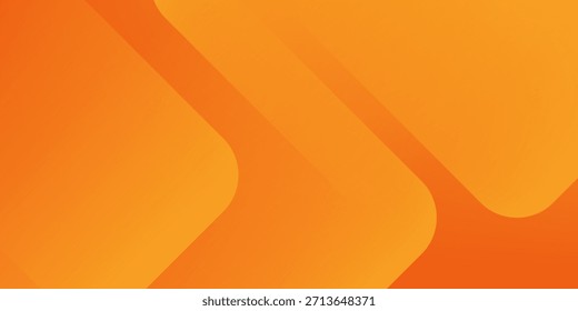 Abstract orange and yellow geometric background. Modern concept for graphic design, background, web design, poster, banner, book, slideshow. Vector illustration