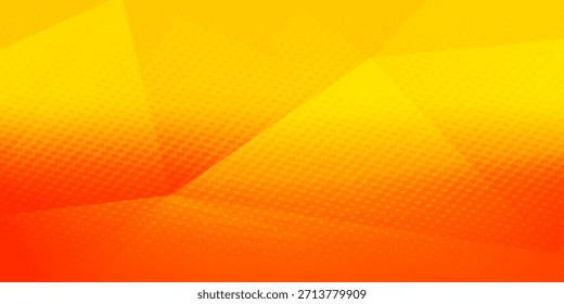 Fondo geométrico naranja y amarillo Abstractas. Composición de Formas dinámicas. Diseño de fondo fresco para carteles. Ilustración vectorial