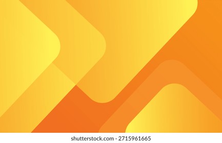 Fondo geométrico naranja y amarillo Abstractas. Composición de Formas dinámicas. 