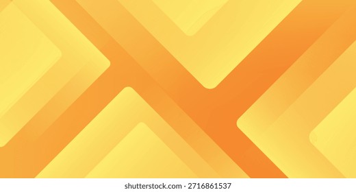 Fundo geométrico laranja e amarelo. Composição de formas dinâmicas. Design de fundo legal para cartazes.