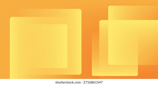 Fundo geométrico laranja e amarelo. Composição de formas dinâmicas. Design de fundo legal para cartazes.