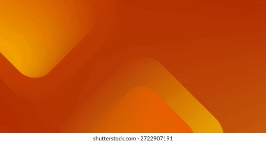 Fondo geométrico naranja y amarillo Abstractas. Composición de Formas dinámicas. Diseño de fondo fresco para carteles. Ilustración vectorial