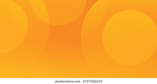 Fundo geométrico laranja e amarelo. Composição de formas dinâmicas. Design de fundo legal para cartazes. Ilustração vetorial