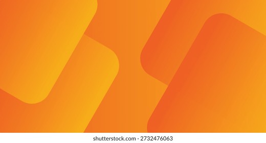 Abstract orange and yellow geometric background. Modern concept for graphic design, background, web design, poster, banner, book, slideshow. Vector illustration