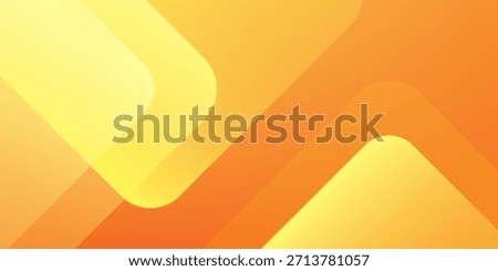 Abstract orange and yellow geometric background. Dynamic shapes composition. Cool background design for posters. Vector illustration