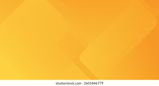 Abstract orange and yellow geometric style background. Dynamic shapes composition. Cool background design for posters. Vector illustration