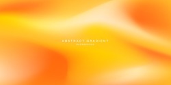 Abstract Orange Yellow Gradient Background Design. Vector Illustration