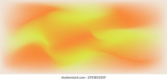 Abstract orange yellow gradient background, future innovation graphic blend design, future digital illustration element, creative cover concept, summer neon fantasy banner website 