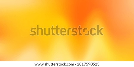 Abstract orange yellow gradient background design. Vector illustration