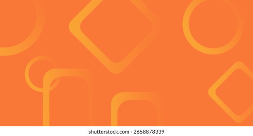 Abstrato laranja e amarelo design gradiente com padrão geométrico artwork. Design simples para arte-final de modelo. Sobreposição para criação de plano de fundo, moderno