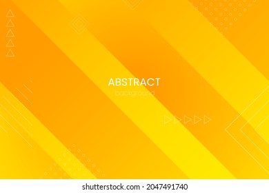 Abstract orange yellow gradient geometric background. Modern background design.  Shapes composition creative templates. Fit for presentation design. website, basis for banners, wallpapers