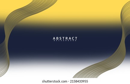 Resumen del fondo geométrico de las formas de degradado naranja y amarillo. Plantilla moderna de diseño vectorial mínimo.