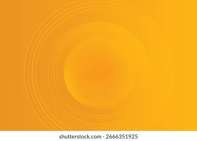 Abstract orange and yellow gradient geometric shapes background. Modern minimal vector design template.