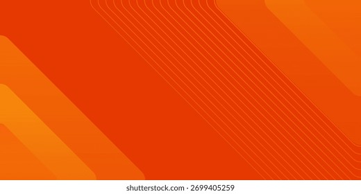 Abstract orange and yellow gradient geometric hexagon background. Simple with color burn effect.